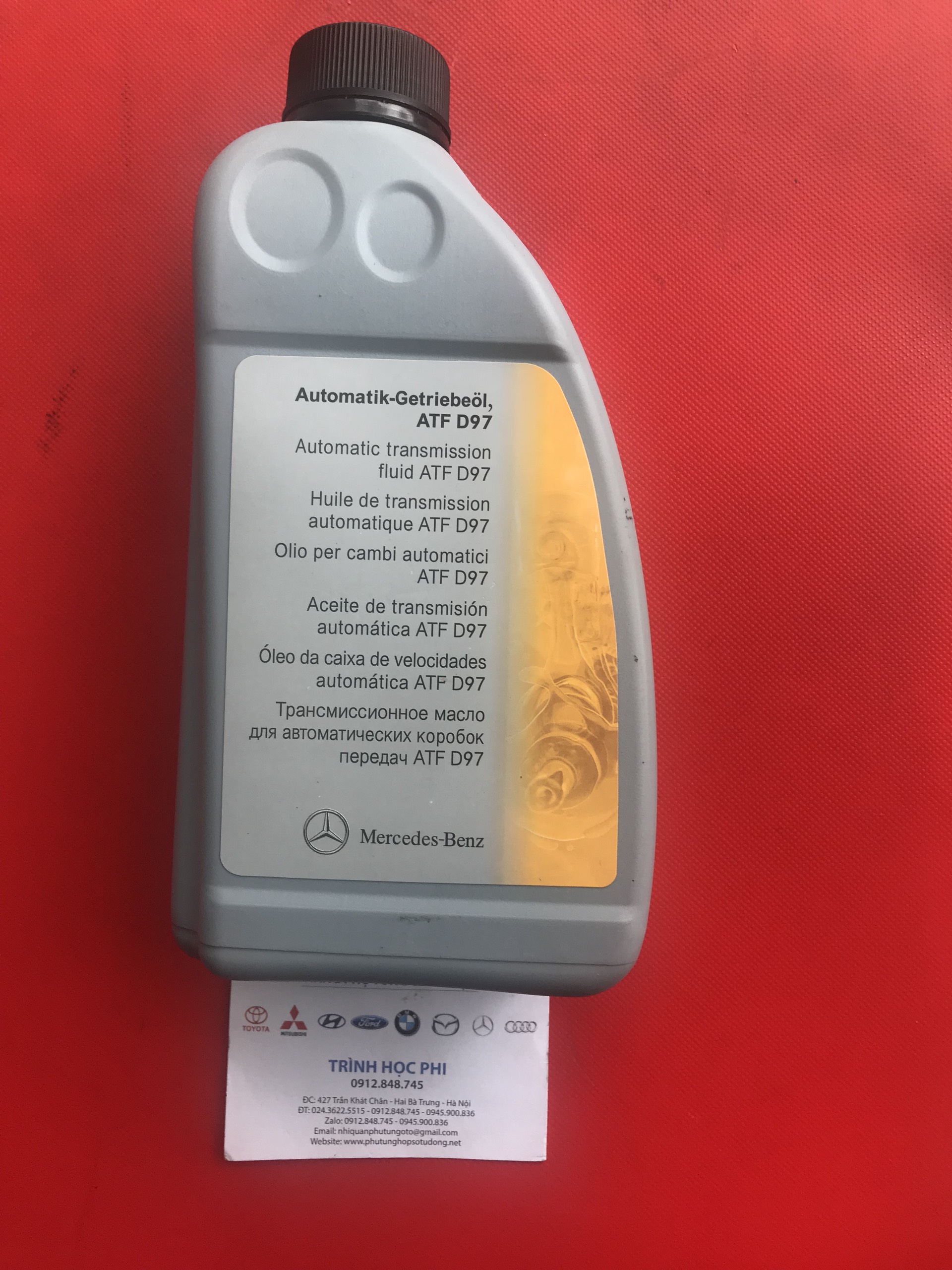 dầu hộp số tự động mercedes ATF 9 cấp