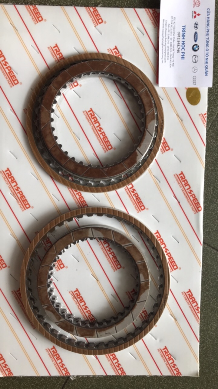 bộ lá côn, lá bố hộp số tự động ford, mazda ( focus, mazda 3, mazda premacy, ford laser)