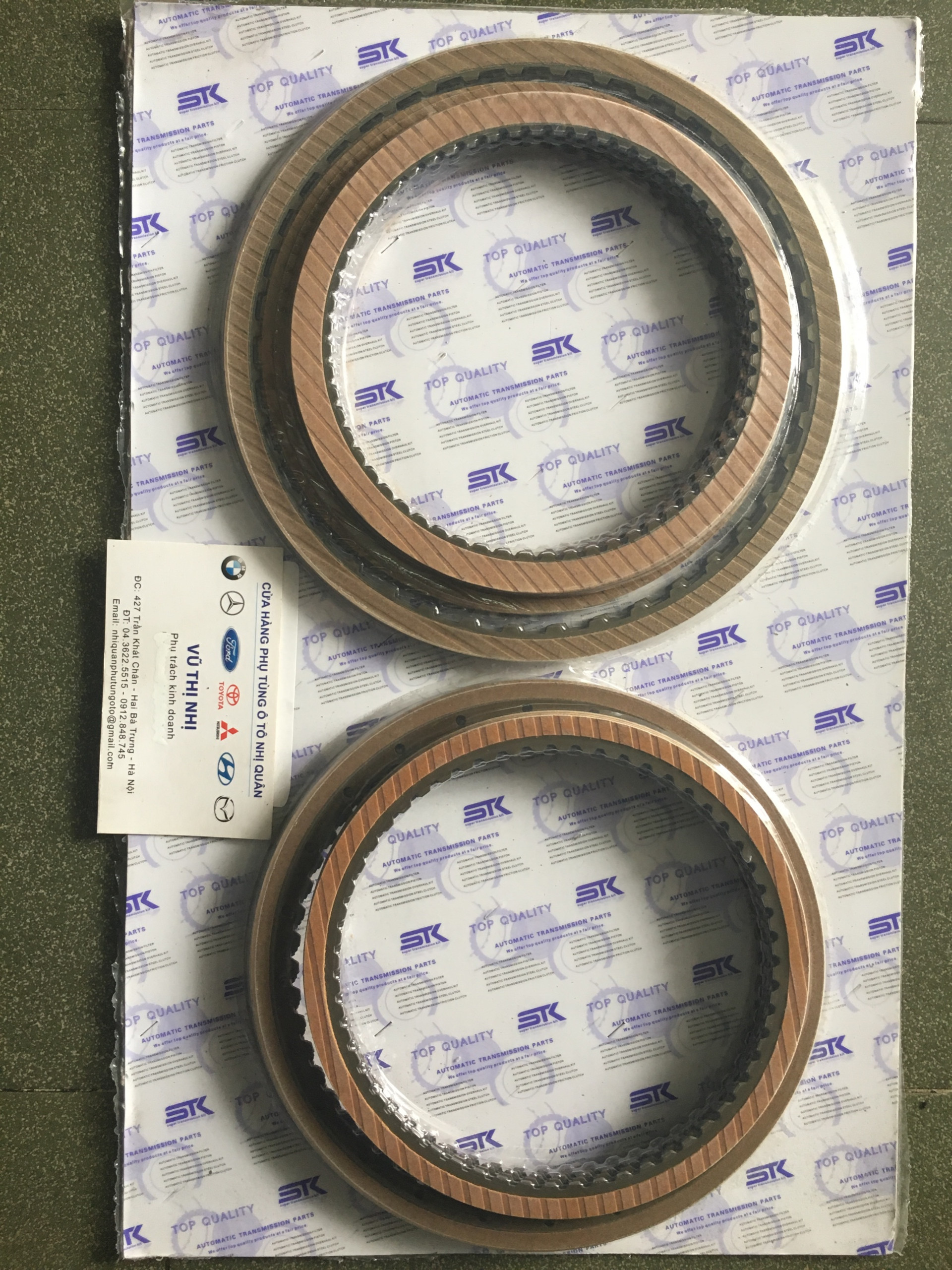 bộ lá côn, lá bố hộp số tự động mã hộp số 09G- KÍT ĐẠI TU HỘP SỐ