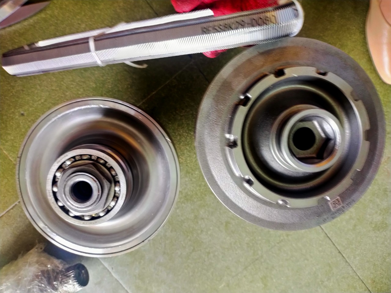 CỤM ĐAI XÍCH HỘP SỐ TỰ ĐỘNG HONDA CITY CVT MÃ HỘP SỐ 5T0